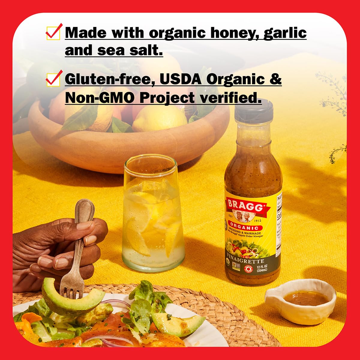 Bragg Dressing Vinaigrette 12.0 Oz (Pack Of 6)