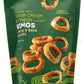 Generic Sour Cream & Onion Flavored Rings, Lentil & Rice Snacks, Gluten Free By Trader Joes (2.5 Oz) Each - Pack Of 3
