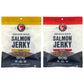 SeaBear Smoked Salmon Jerky 2-Pack, Wild Caught Alaskan Salmon, High-Protein Snack, 2.5 oz Bags