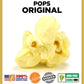 Pops Corn Gourmet Popcorn Bulk - 300 Cups, 90oz Butter Flavor Party Bag, Movie Theater Style