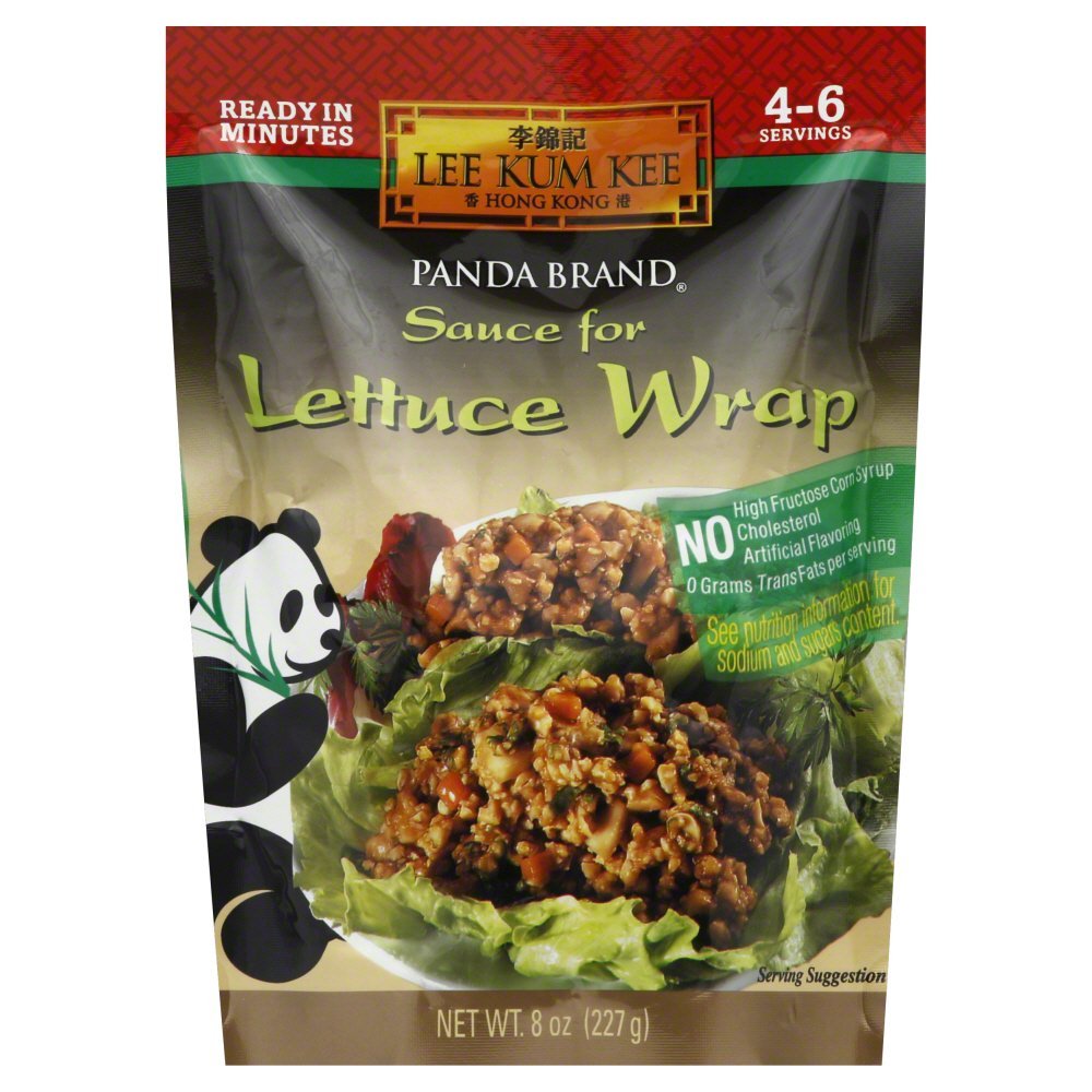 Lee Kum Kee Panda Brand SAUcE for LETTUcE WRAP 8oz (4 Pack)4