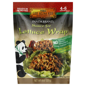 Lee Kum Kee Panda Brand SAUcE for LETTUcE WRAP 8oz (4 Pack)4