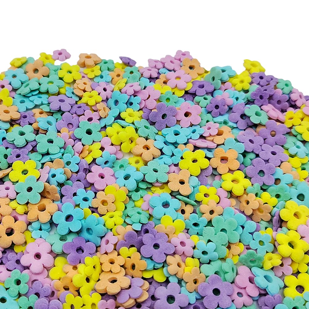 Eastron Edible Spring Flowers Sprinkles Flower Sprinkles For Cake Decorating Confetti Sprinkles For Cupcakes, Ice Cream, Cookies