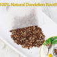 ULTHMOK Premium Dandelion Root Tea, 50 Tea Bags, Caffeine Free, Herbal Detox, Supports Digestion, 4.4Oz/125g