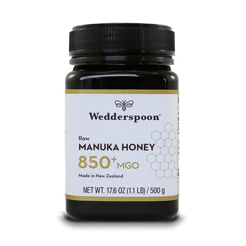 Wedderspoon Raw Premium Manuka Honey, Mgo 850, 17.6 Oz, Unpasteurized New Zealand Honey, Traceable From Our Hives To Your Home