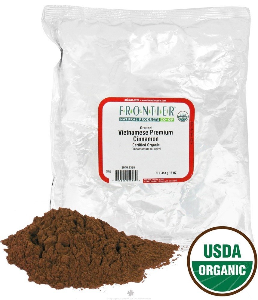 Frontier Herb Organic Cinnamon Vietnamese Powder - Seasoning, 1 Pound - 3 per case.3