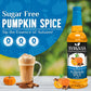 Syruvia Sugar Free Pumpkin Spice Syrup With Syrup Pump Dispenser - Pumpkin Spice Coffee Syrup Flavor, 25.4 Fl Oz, Kosher, Gluten
