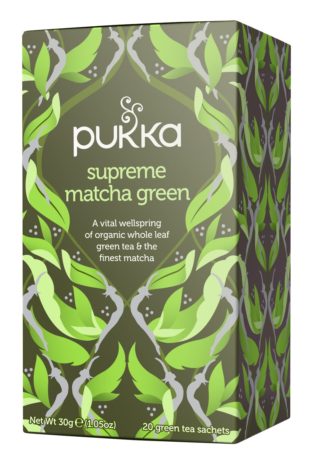 Pukka Supreme Matcha Green, Organic Herbal Green Tea With Oothu, Sencha  Suio Gang, 20 Count (Pack Of 6)