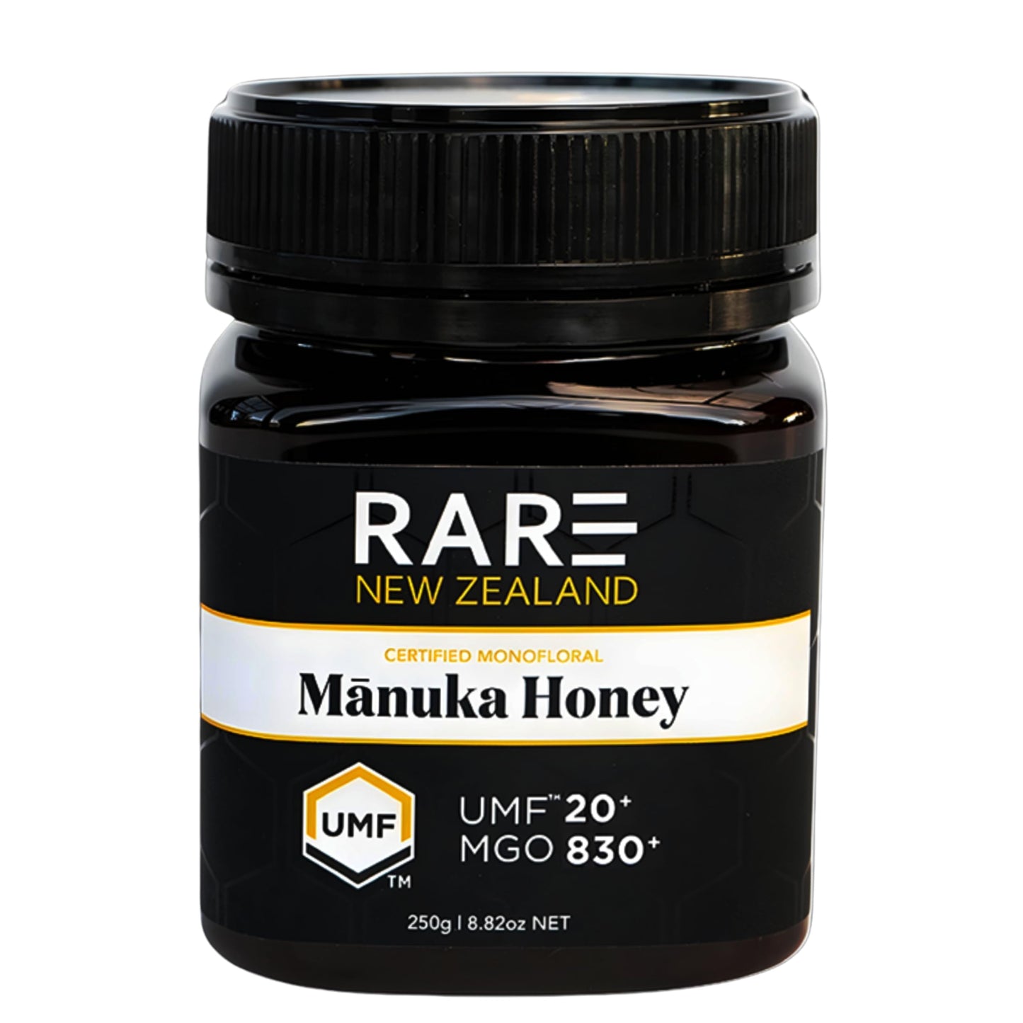Rare New Zealand Manuka Honey UMF 20+ MGO 830+ Premium Monofloral 8.8oz (250G)