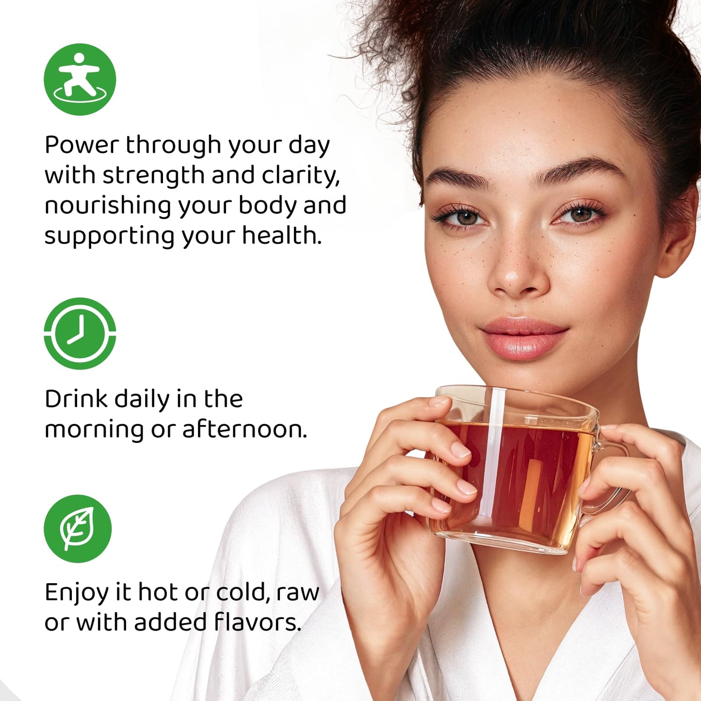 HOLYMARY Yerba Mate Instant Tea Unflavored Organic Green Extract 120g (4.2 Ounce) - Boosts Energy & Focus, No Added Sugars or Flavors