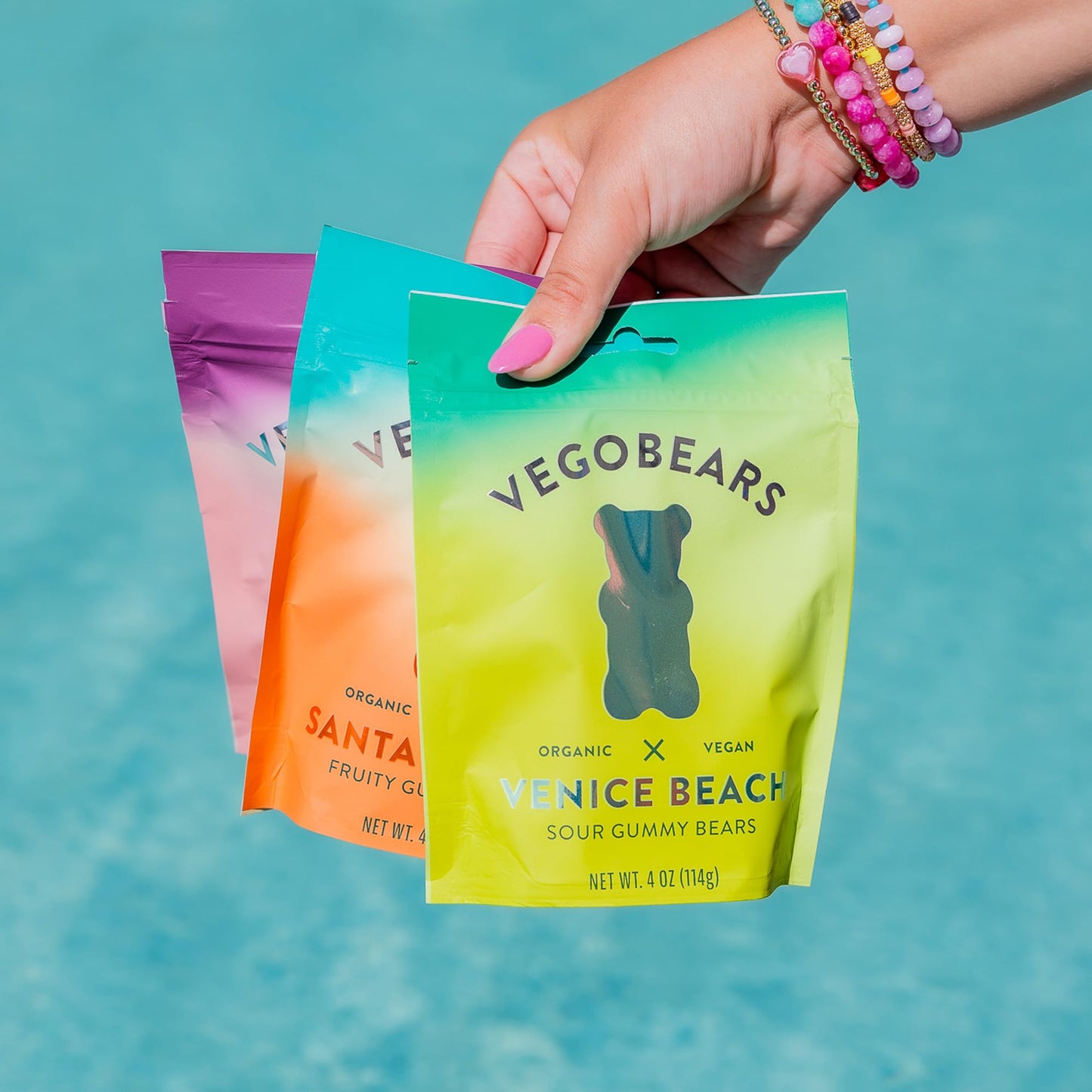 Vegobears Organic Sour Gummy Bears, 4 Oz