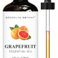 Brooklyn Botany Grapefruit Essential Oil - 100% Pure And Natural - Therapeutic Grade Essential Oil With Dropper - Grapefruit Oil