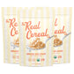 The Real Cereal Company, Organic Brown Rice Crisps Cereal 3-Pack, Zero Sugar, Gluten-Free, Non-Gmo, Made In California