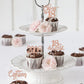 YCTHUNFISH 24 Pack 18th Birthday Cupcake Toppers Glitter Rose Gold Decorations for Happy 18th Birthday Party Supplies