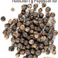 Spicy World Black Peppercorns Whole - Non-GMO, Steam Sterilized, 1 Pound