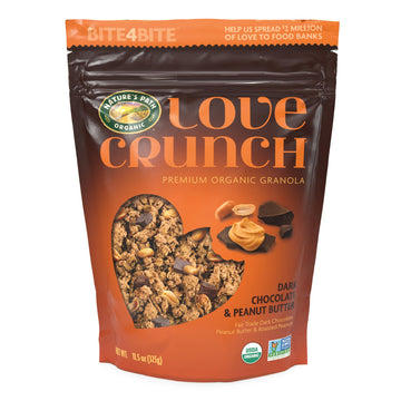 Love Crunch Organic Granola, Dark Chocolate Peanut Butter,Non Gmo, By Nature'S Path 11.5 Ounce (Pack Of 1)