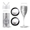 Silver Edible Glitter for Cocktails - 6g Silver Luster Dust Edible Drink Glitter Food Grade Metallic Shimmer Powder Sprinkles fo