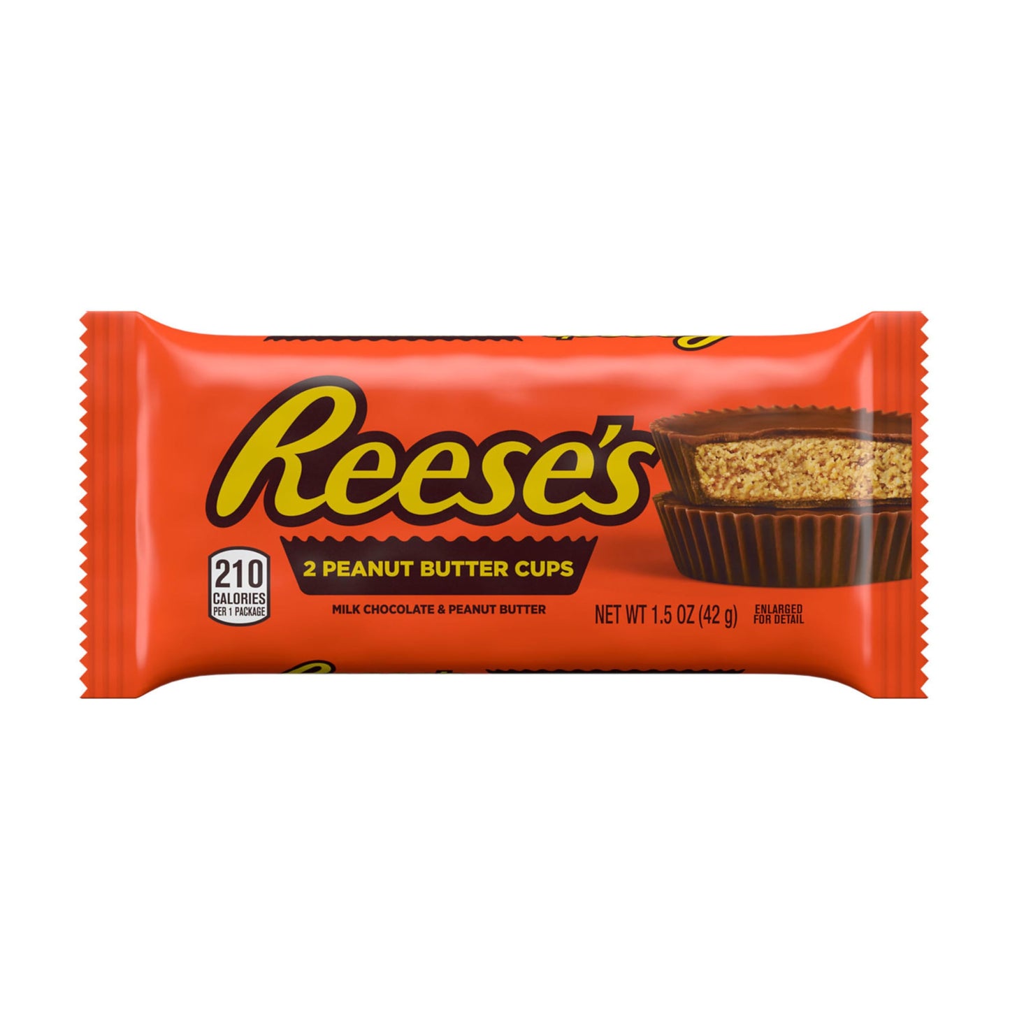 REESES Milk Chocolate Peanut Butter Cups, Candy Pack, 1.5 oz