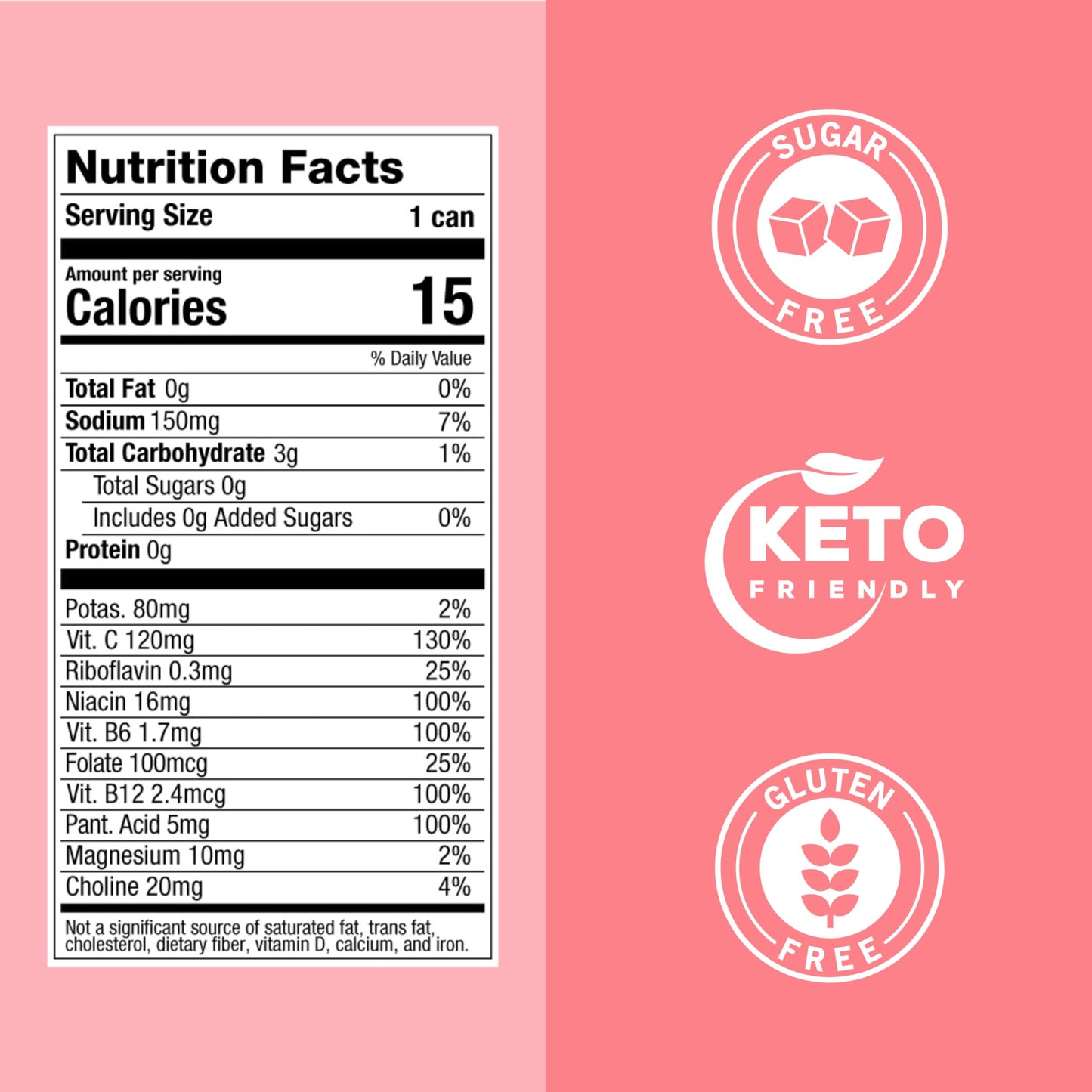 ZOA Zero Sugar Energy Drink - Healthy Formula with Vitamins and Antioxidants - White Peach - 16 Fl Oz (Pack of 12)