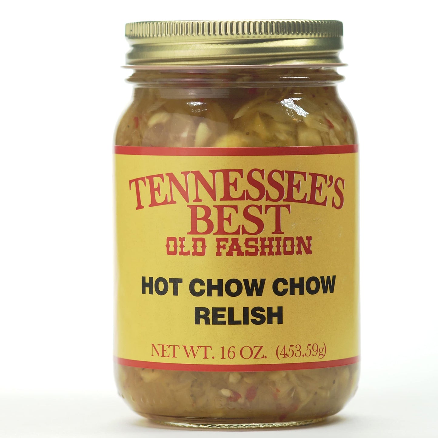 Tennessees Best Old Fashion Chow Chow Relish (1 Mild & 1 Hot) 2 Pack Southern Recipe Handcrafted In Small Batches With Simple In