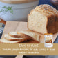 gfJules Certified Gluten Free Bread Baking Mix | Loaf, Baguettes, Bagels, Focaccia and more | No Grit, Non-GMO, Vegan | Certifie