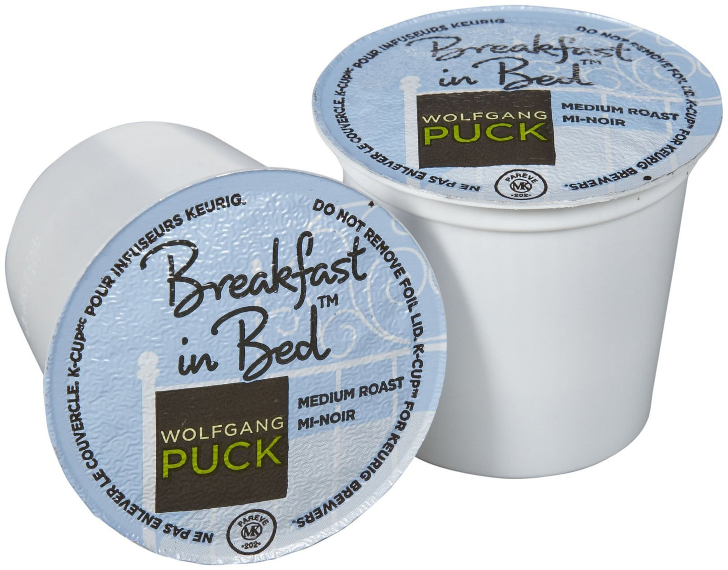 Wolfgang Puck K Cup Coffee Pods, Breakfast In Bed, 48 Count, Single Serve