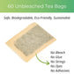 Organic Jasmine Green Tea Bags| 50 Count Unbleached Eco-Conscious Jasmine Tea Bags| Vitalforest Te Verde Organico Natural Green