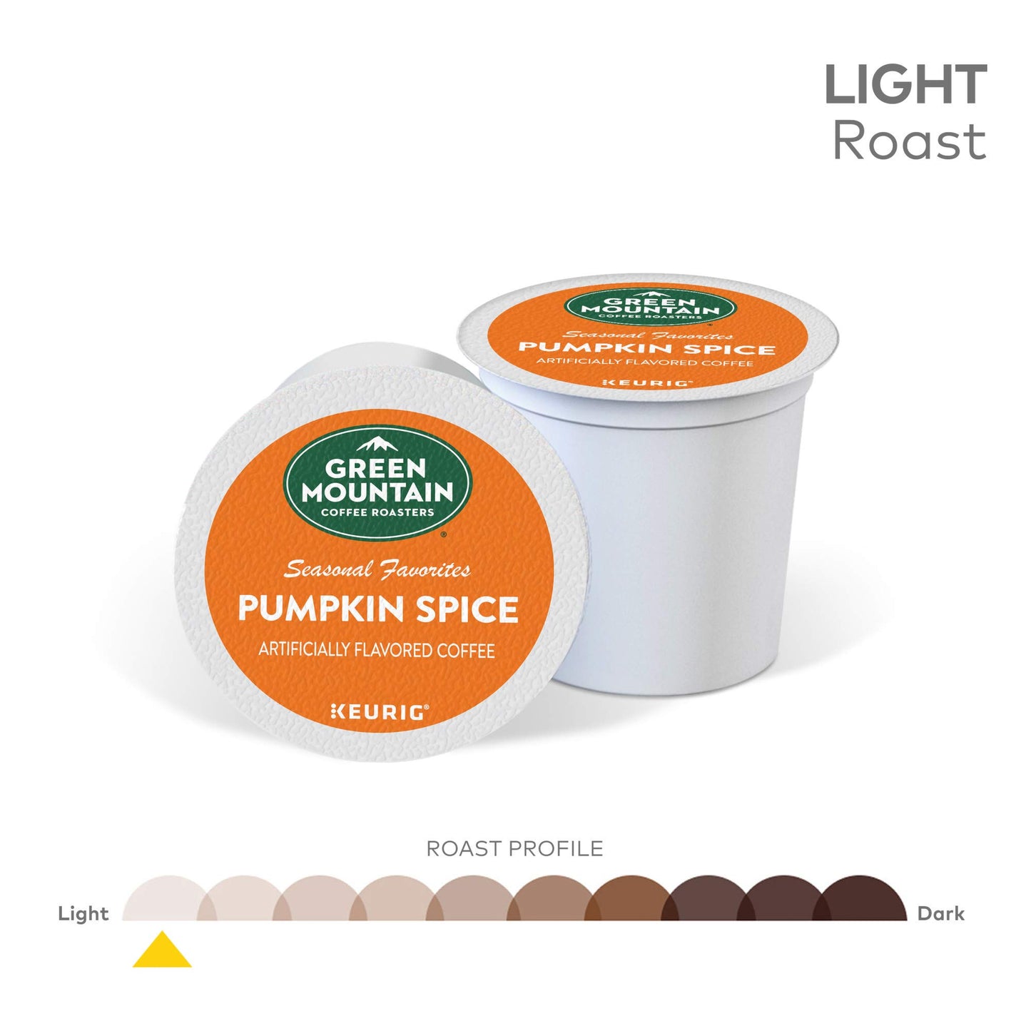 Green Mountain Coffee Roasters Seasonal Selections Pumpkin Spice, 72 Count (6 Packs Of 12)