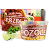 Pozole Instant Ramen Noodle Soup, Authentic Mexican Pozole Sopa, No Trans Fat, 9g Protein, Ready to Eat 3 Minute Meal, 6-Pack of