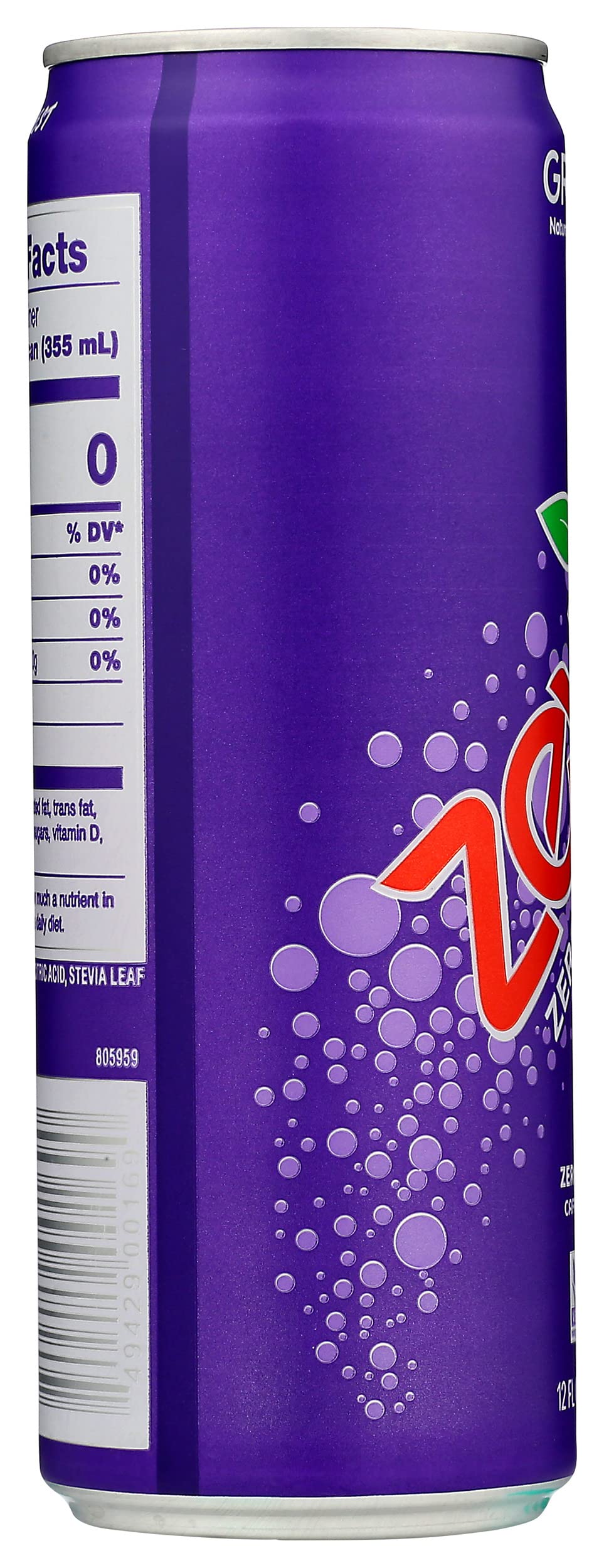 Zevia Soda Grape ( 12 X 12 Oz   )