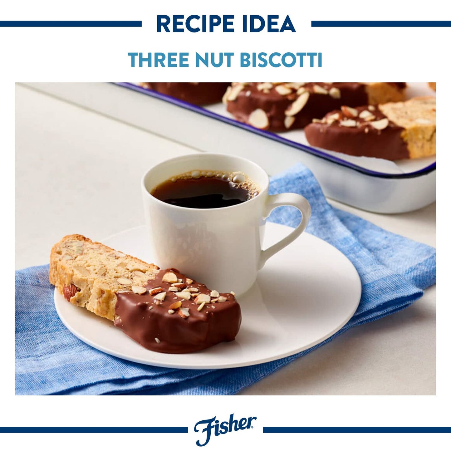 Fisher Unsalted Toasted Sliced Almonds, 10oz Resealable Bag, Brown, Vegan, Gluten Free, Perfect for Cooking, Baking & Snacking