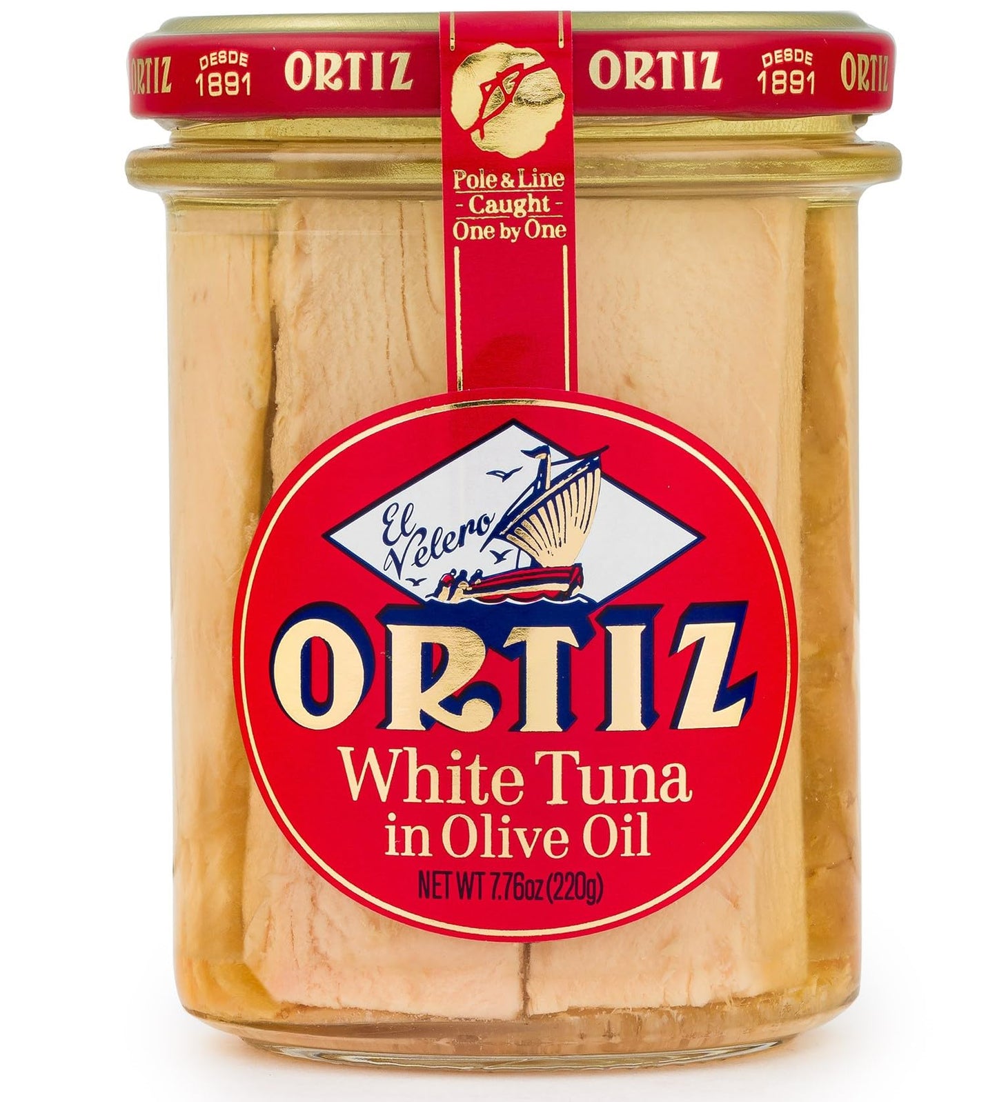 ORTIZ WHITE TUNA/OLVE OL ( 12 X 7.76 OZ   )
