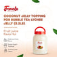 Fanale Coconut Jelly Topping Nata De Coco For Bubble Tea 8.3 Lb | Lychee Jelly | For Boba Tea, Smoothies, Slushes, Desserts | 8.