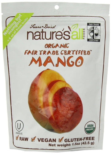 Organic Mangos Raw Dried Fruit 1.50 Ounces (Case of 12)