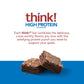 think! Protein Bars, High Protein Snacks, Gluten Free, Kosher Friendly, Brownie Crunch, Nutrition Bars, 2.1 Oz per Bar, 12 Count
