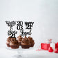 Rssta i 30 Pack Cupcake Toppers Gold Paper Happy 21st Birthday Picks Model XM087