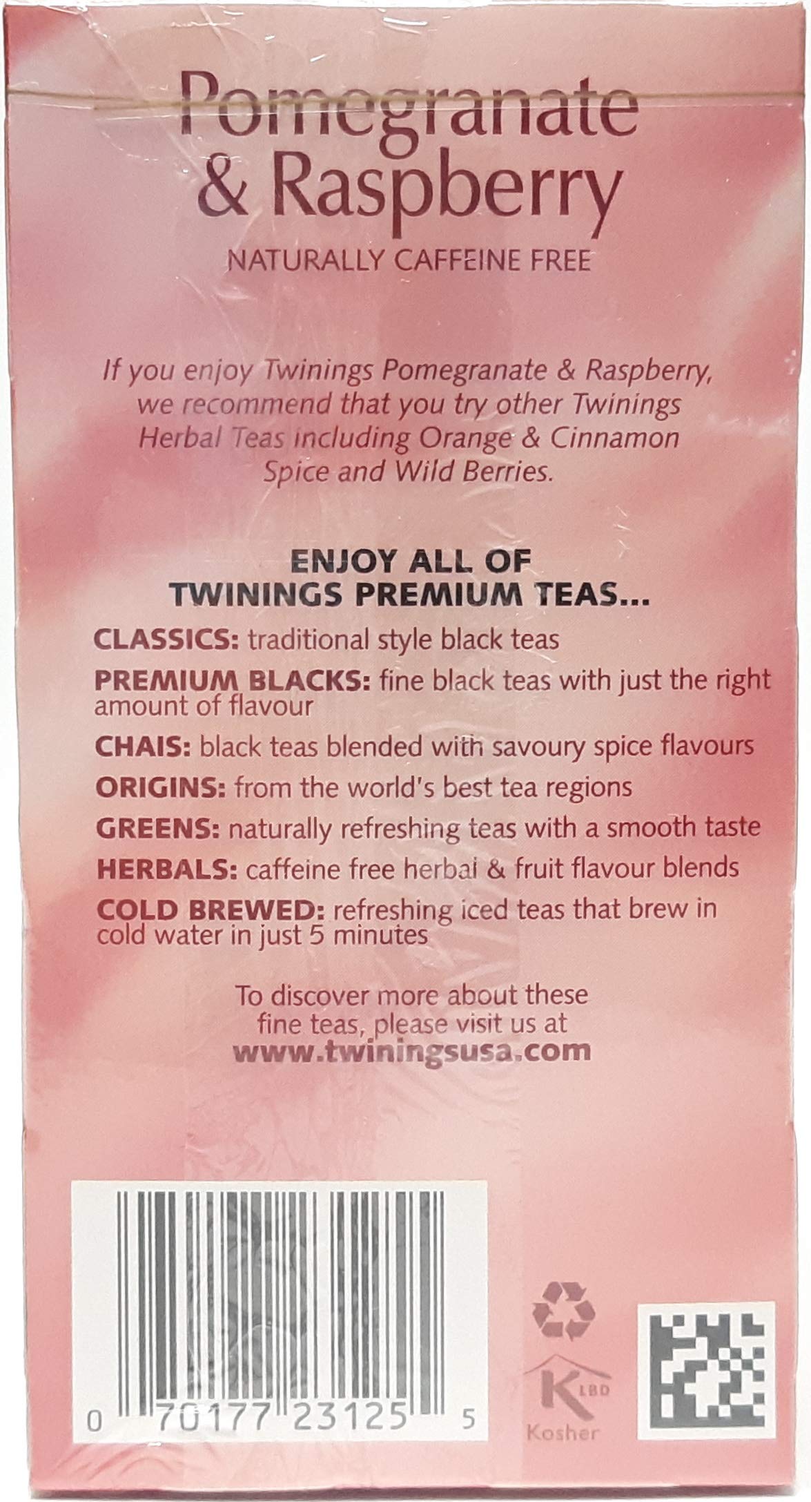 Twining Tea Tea Hrbl Pmgrnt &Amp; Rspbry2