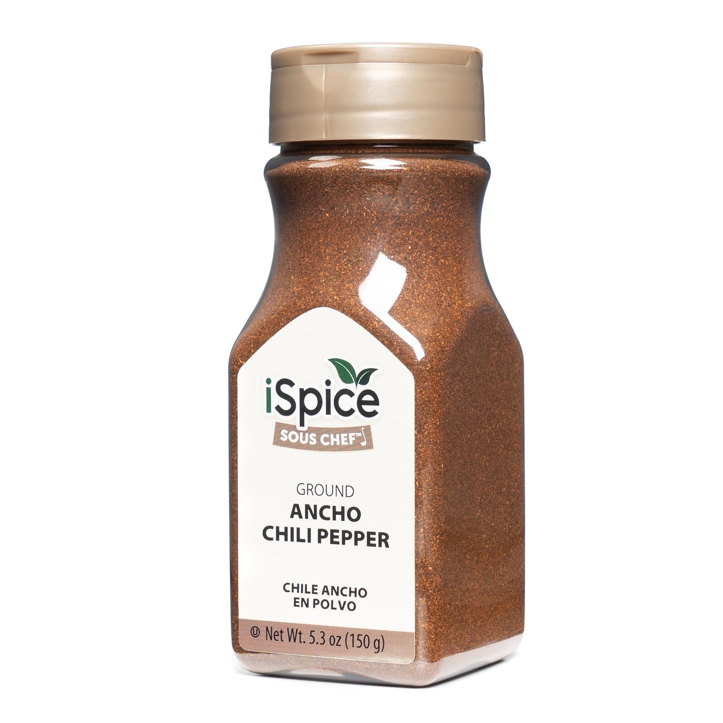 iSpice Ancho Chile Pepper Powder for Sauces, Stews, Meats Smoky Flavor made from pure dried chili pepper with no additives or ag