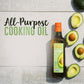 BetterBody Foods Refined Non-GMO Cooking Oil, Kosher, Keto and Paleo Diet Friendly, for High-Heat Cooking, Avocado Oil, 1 Liter,