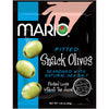 Mario Camacho Foods Pitted Snack Olives - Green Olives With Sea Salt - 1.05 Oz Pouches (Pack Of 12)