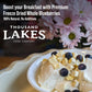 Thousand Lakes Freeze Dried Fruit - Blueberries 2-pack 1.2 ounces (2.4 ounces total) | No Sugar Added | 100% Whole Blueberries