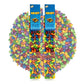 Sunbursts Regular Mix - Candy Coated, Chocolate Covered Sunflower Seeds - Gift Pack Of 2, 2.5 Oz. Resealable Tubes By Lyzas Sweets &  