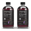 Dr. Mercola Solspring Organic Blueberry Vinegar, 2 Bottle (16 Fl. Oz.), Tart, Full-Bodied Flavor, Non Gmo, Soy Free, Gluten Free, Usda Organic