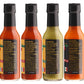 Gringo Bandito Hot Sauce O.G. Variety Pack, 5 Ounce (4 Pack)