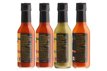 Gringo Bandito Hot Sauce O.G. Variety Pack, 5 Ounce (4 Pack)