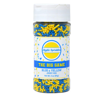 Mystic Sprinkles The Big Game Jimmy Mix 3Oz Bottle (Blue & Yellow)