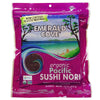Emerald Cove Organic Pacific Sushi Nori (Dried Seaweed), 50 Count