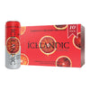 Icelandic Glacial Sparkling Water, Tarocco Blood Orange, 11.1 Fl Oz Cans, Pack of 10