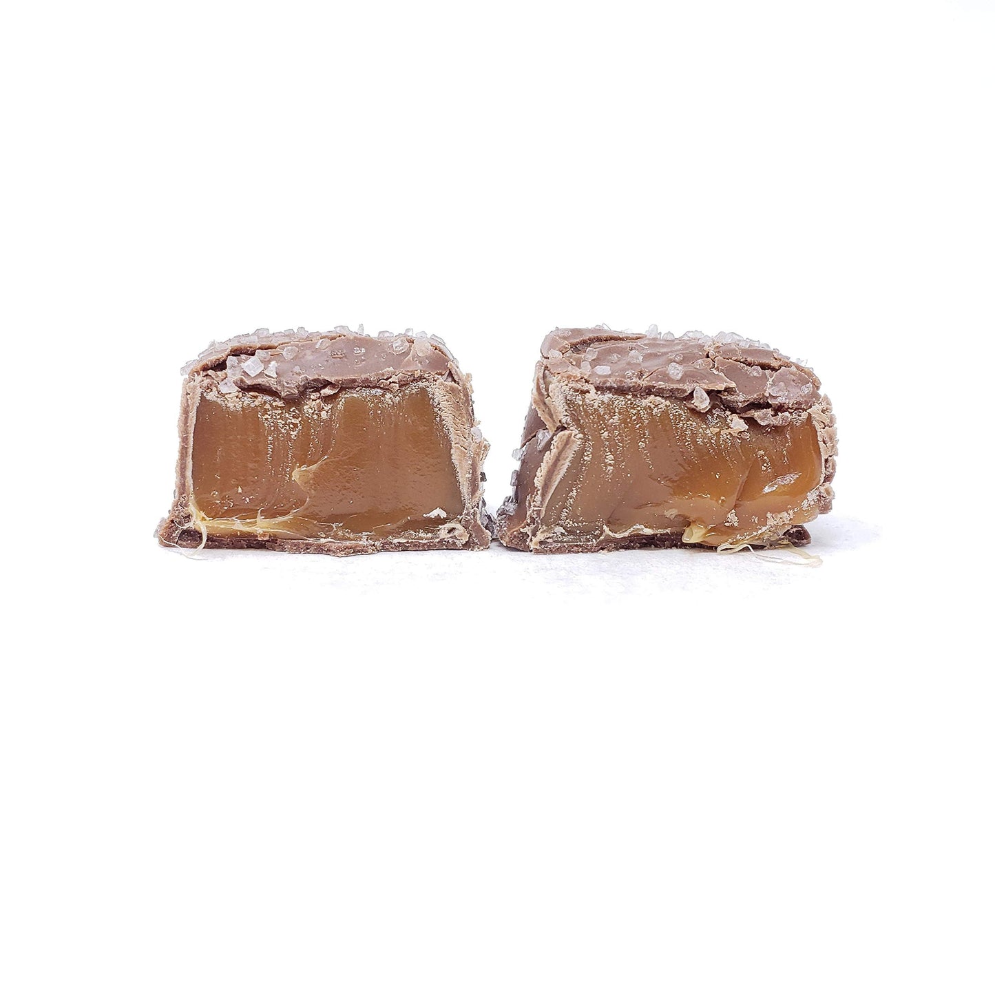 Candy Retailer Milk Chocolate Sea Salt Caramels, 1lb Bag