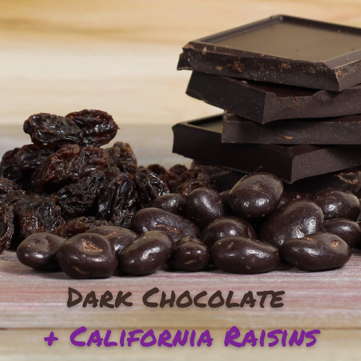 Gourmet Chocolate Covered Raisins By Its Delish, 2 Lbs Bulk Bag | Dark Chocolate With Raisins | Dried Raisin Chocolate Candy Sna